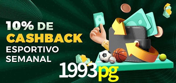 10% de bônus de cashback na 1993pg